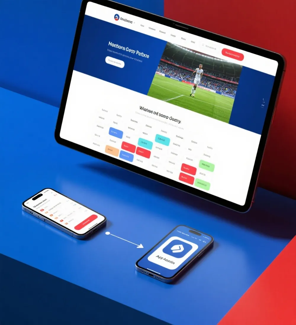 世界杯网页版浏览流程与赛事分析示意图